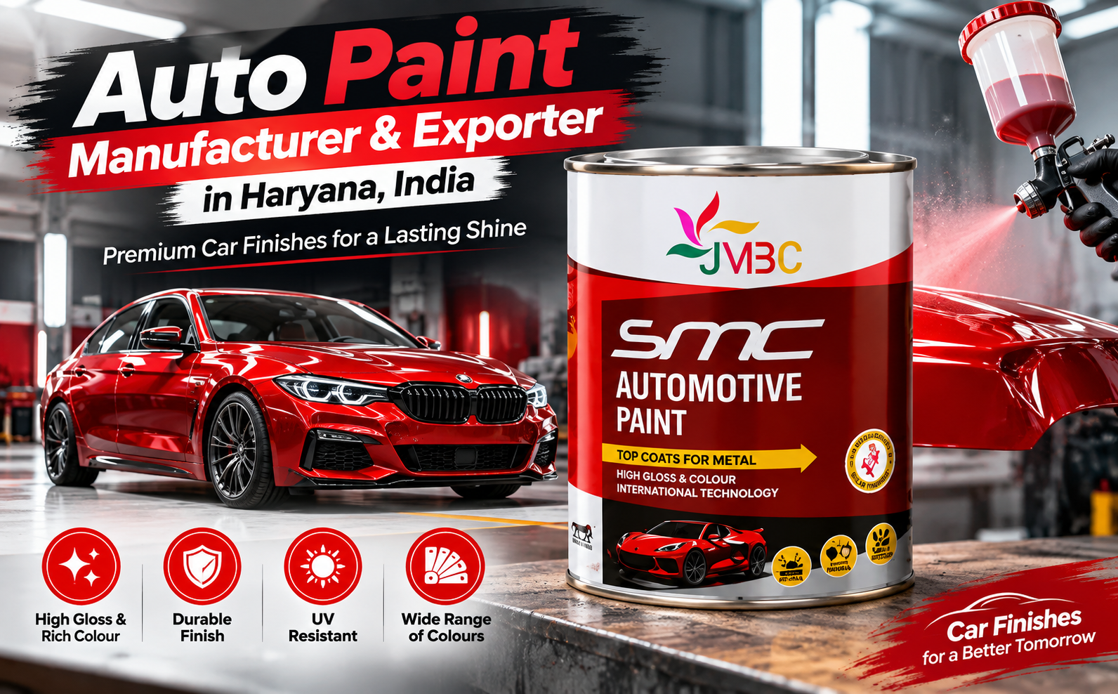 Auto Paint Manufacturer & Exporter
