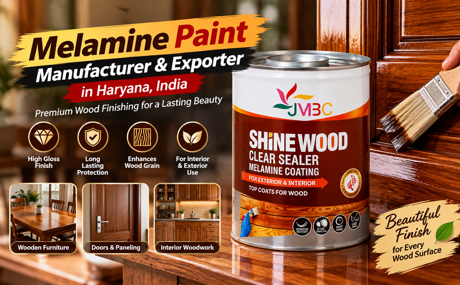 Melamine Paint Manufacturer & Exporter