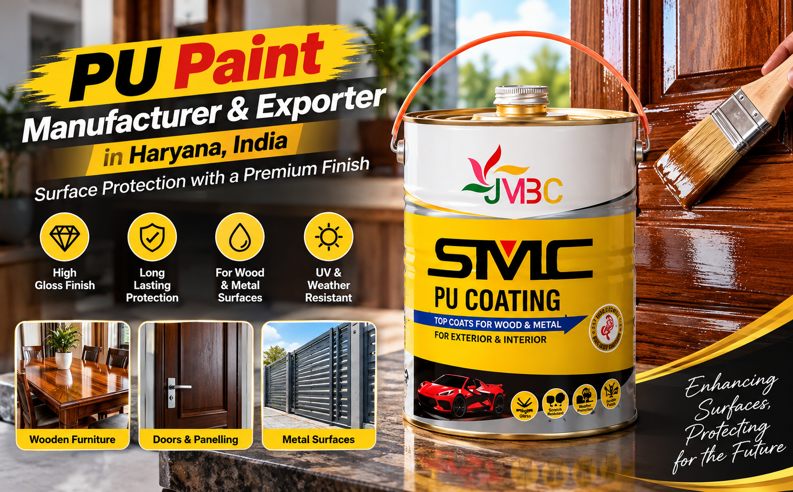 PU Paint Manufacturer & Exporter